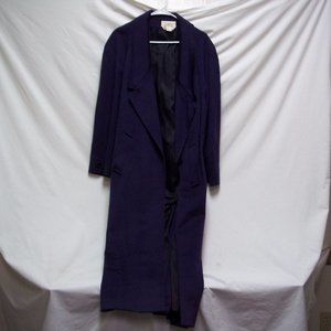 Elegant Navy Trench Coat